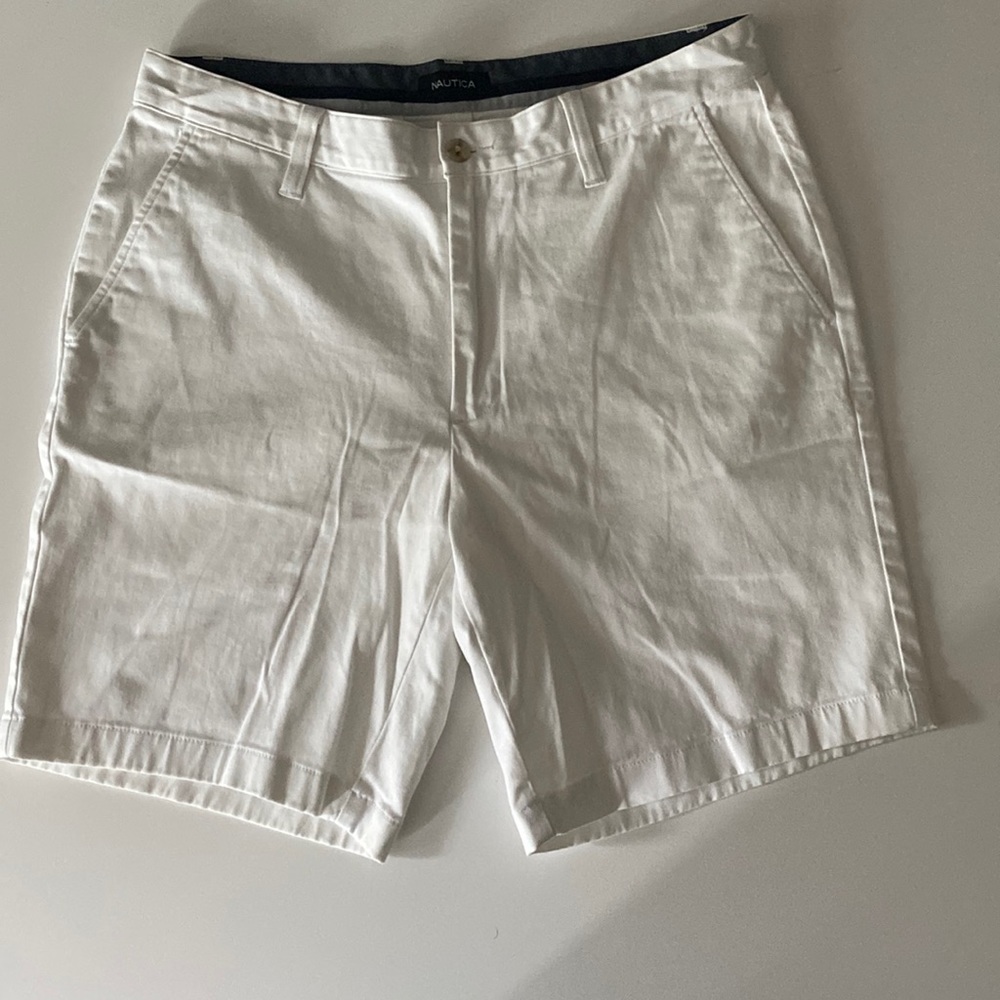 white shorts